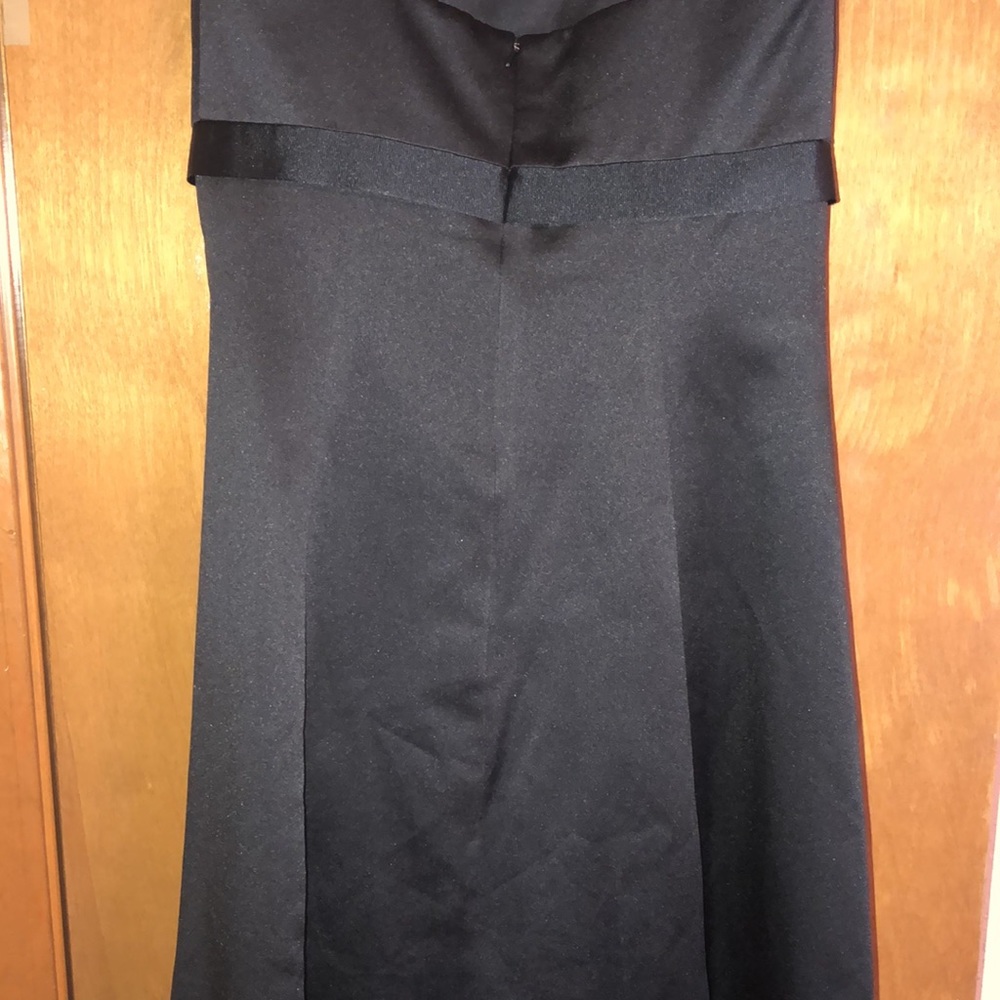 David’s Bridal Bridesmaid Black Dress and Jacket - Picture 6 of 11
